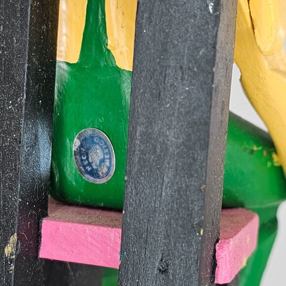 Oaxacan Folk Art Anthropomorphic Goat Man Table Mezcal Bottles Inocencio Vasquez - Picture 9 of 16
